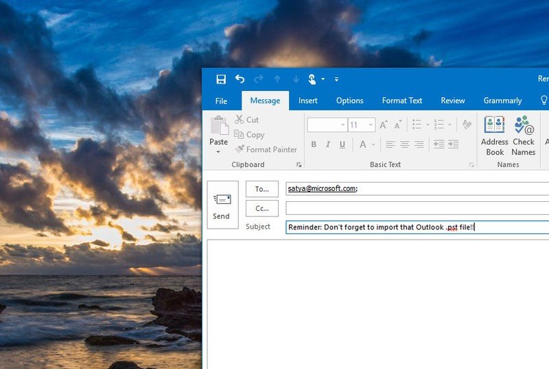 hyperlinks not coming through in outlook for mac